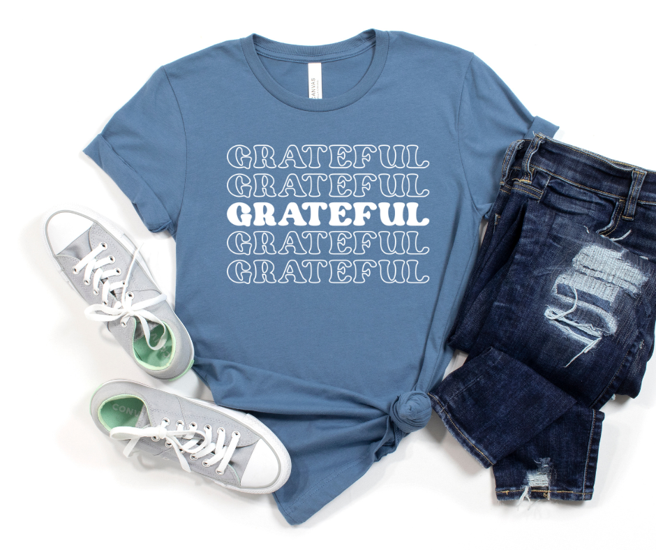 Grateful Overload Graphic Tee by Self Love Overflow