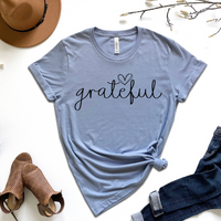 Grateful Graphic Tee by Self Love Overflow