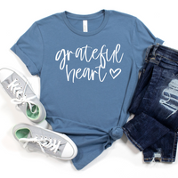 Grateful Heart Graphic Tee by Self Love Overflow