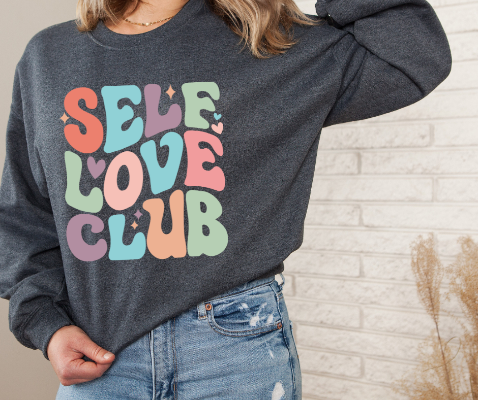 Self Love Club Sweatshirt by Self Love Overflow