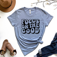 Focus On The Good Graphic Tee by Self Love Overflow