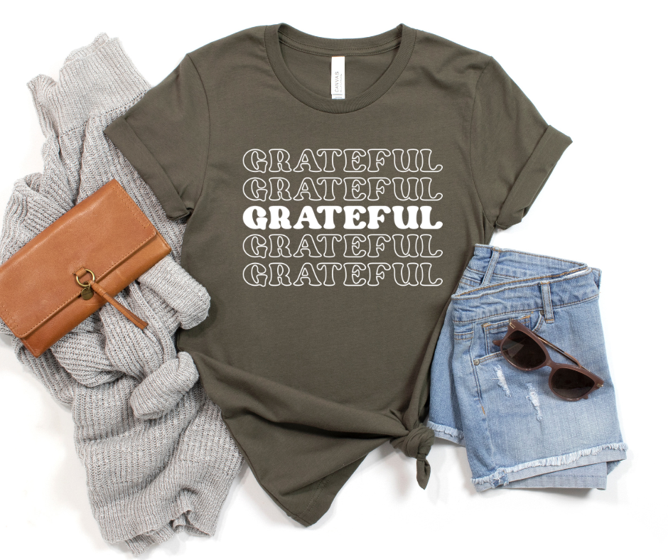 Grateful Overload Graphic Tee by Self Love Overflow