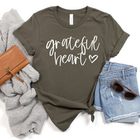 Grateful Heart Graphic Tee by Self Love Overflow