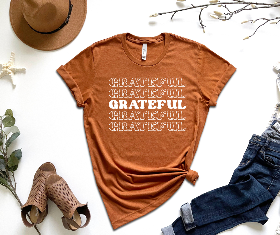 Grateful Overload Graphic Tee by Self Love Overflow