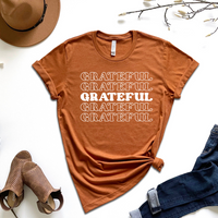 Grateful Overload Graphic Tee by Self Love Overflow