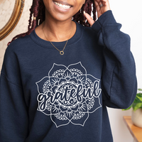 Grateful Sweatshirt by Self Love Overflow