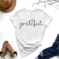 Grateful Graphic Tee by Self Love Overflow
