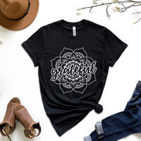 Grateful Flower Graphic Tee by Self Love Overflow