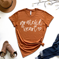 Grateful Heart Graphic Tee by Self Love Overflow