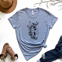 Flowers of Peace Graphic Tee by Self Love Overflow