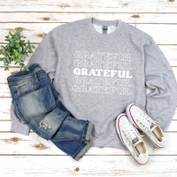 Grateful Overload Sweatshirt by Self Love Overflow