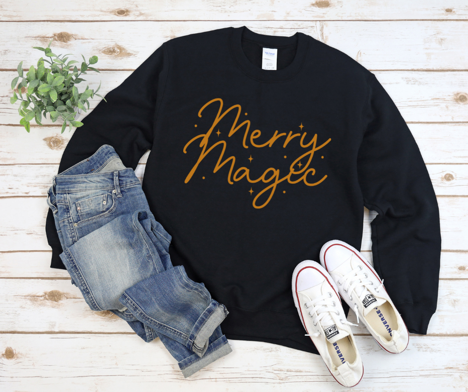 Merry Magic Sweatshirt by Self Love Overflow