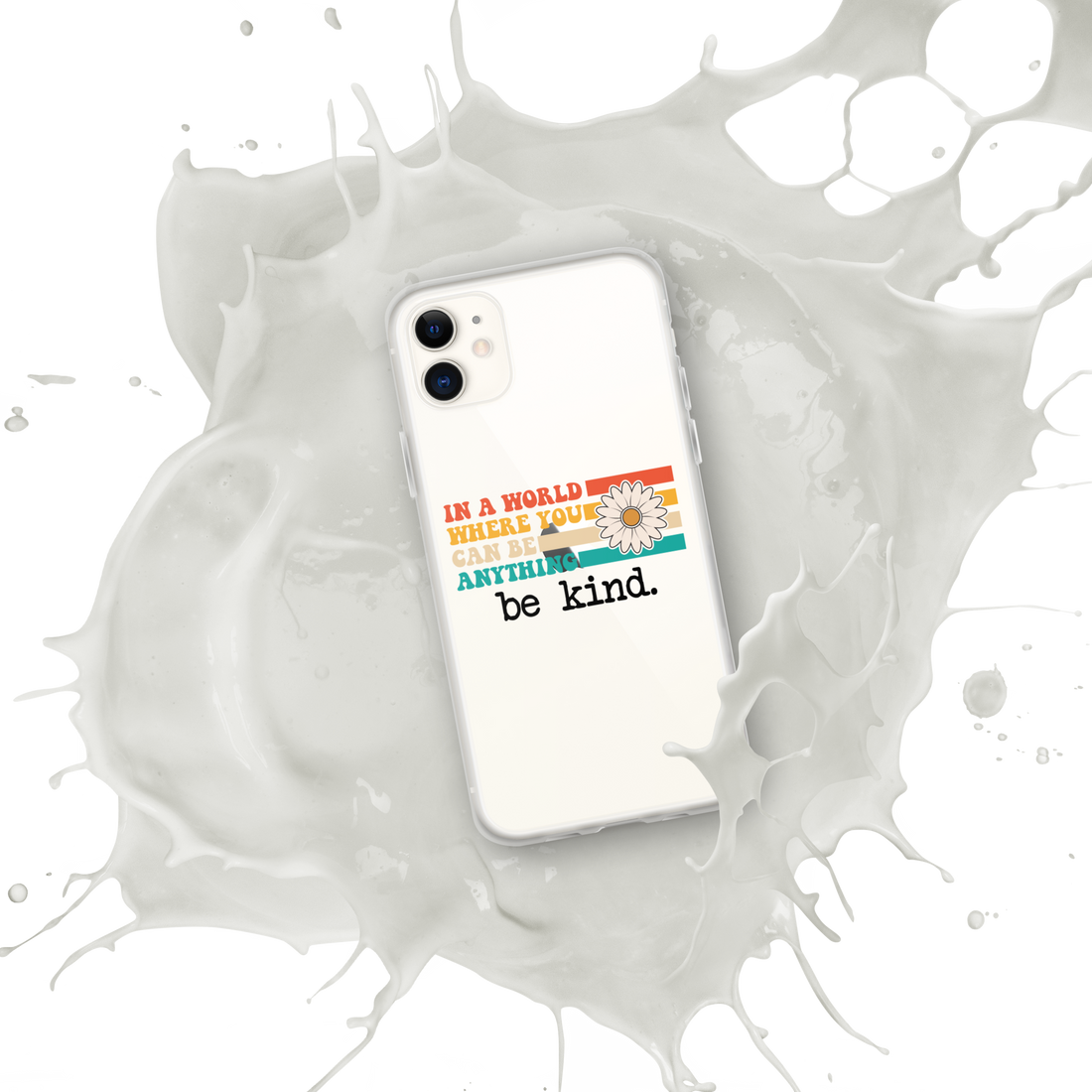 Be Kind iPhone Case by Self-Love Overflow
