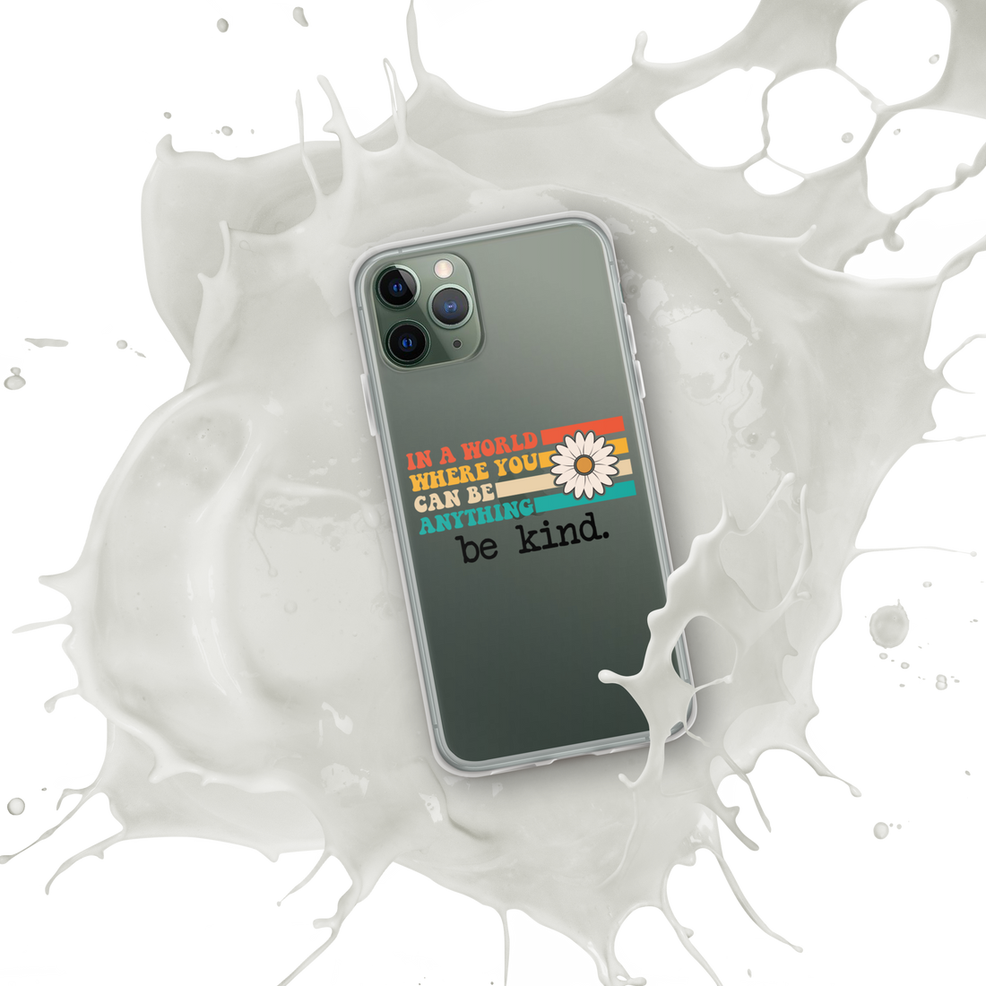 Be Kind iPhone Case by Self-Love Overflow