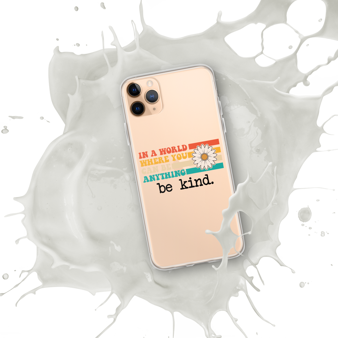 Be Kind iPhone Case by Self-Love Overflow
