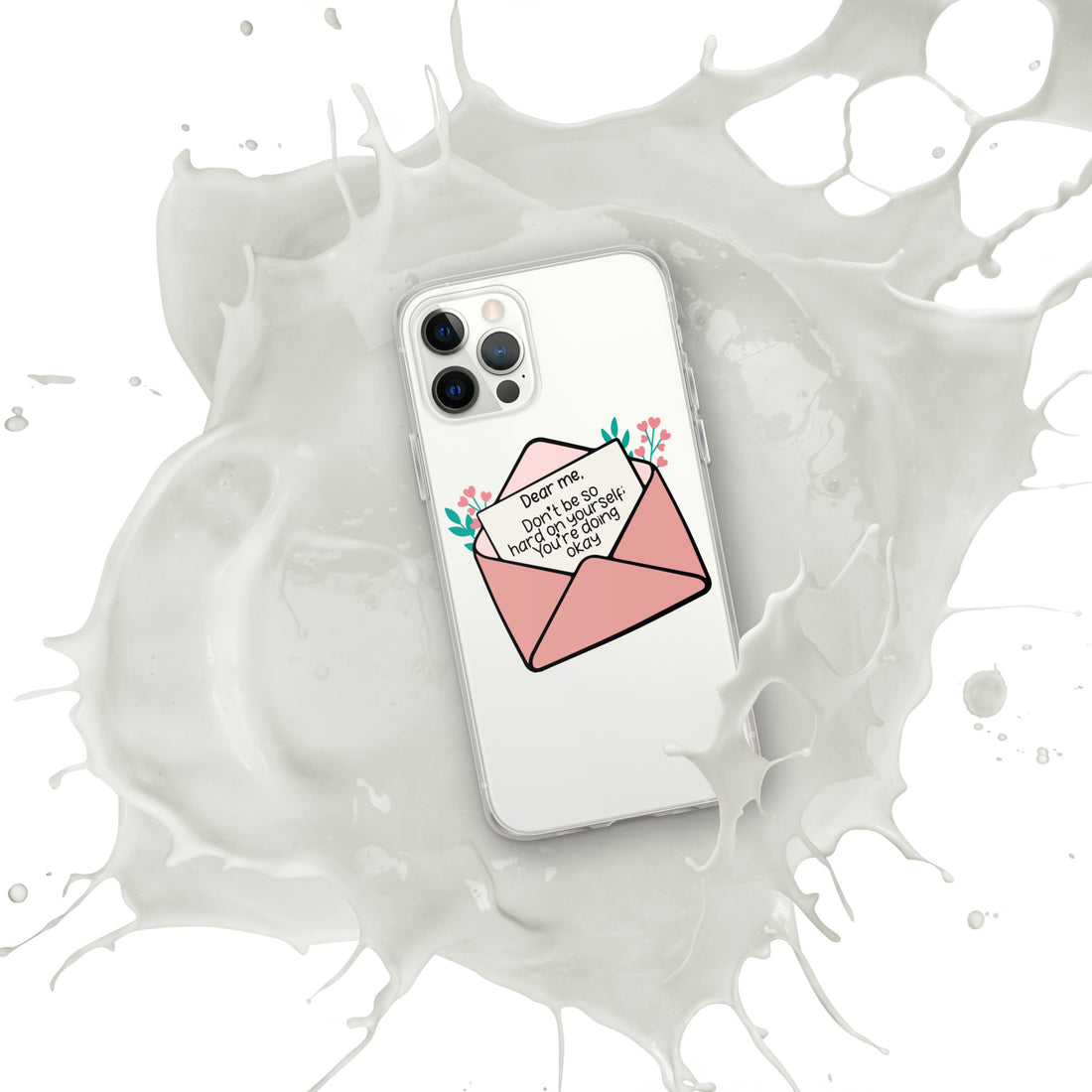 Dear Me iPhone Case by Self-Love Overflow