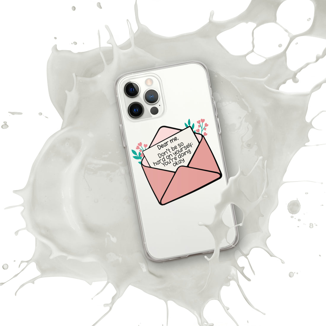 Dear Me iPhone Case by Self-Love Overflow