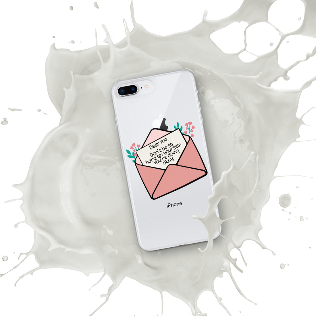 Dear Me iPhone Case by Self-Love Overflow