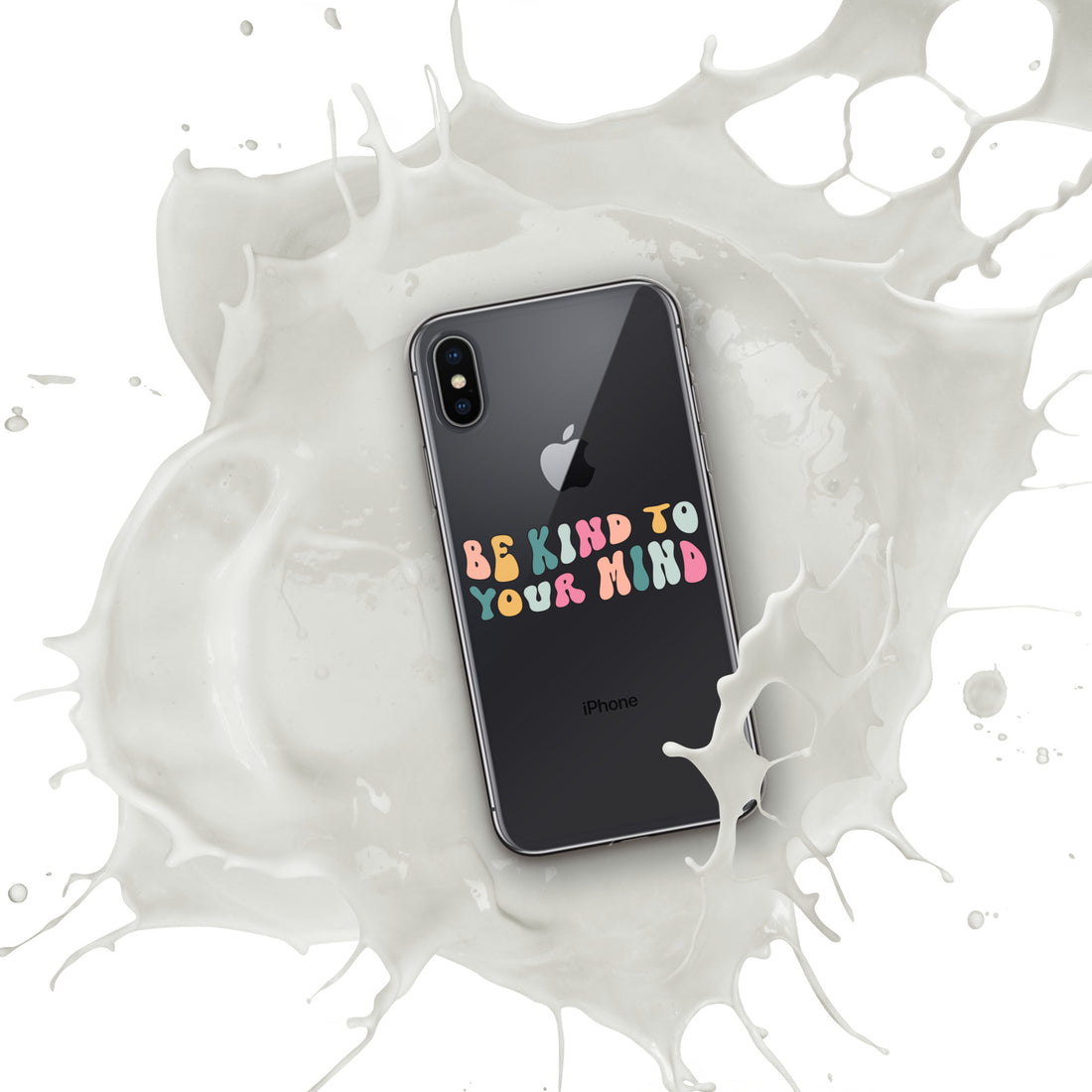 Be Kind To Your Mind iPhone Case by Self-Love Overflow