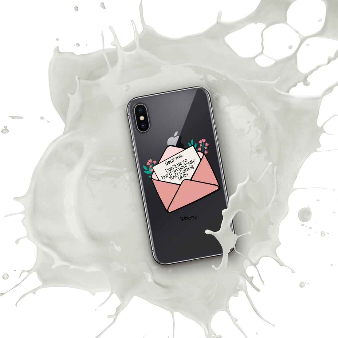 Dear Me iPhone Case by Self-Love Overflow