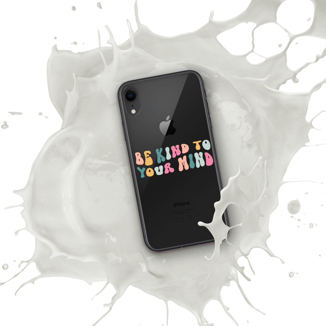 Be Kind To Your Mind iPhone Case by Self-Love Overflow
