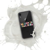 Be Kind To Your Mind iPhone Case by Self-Love Overflow