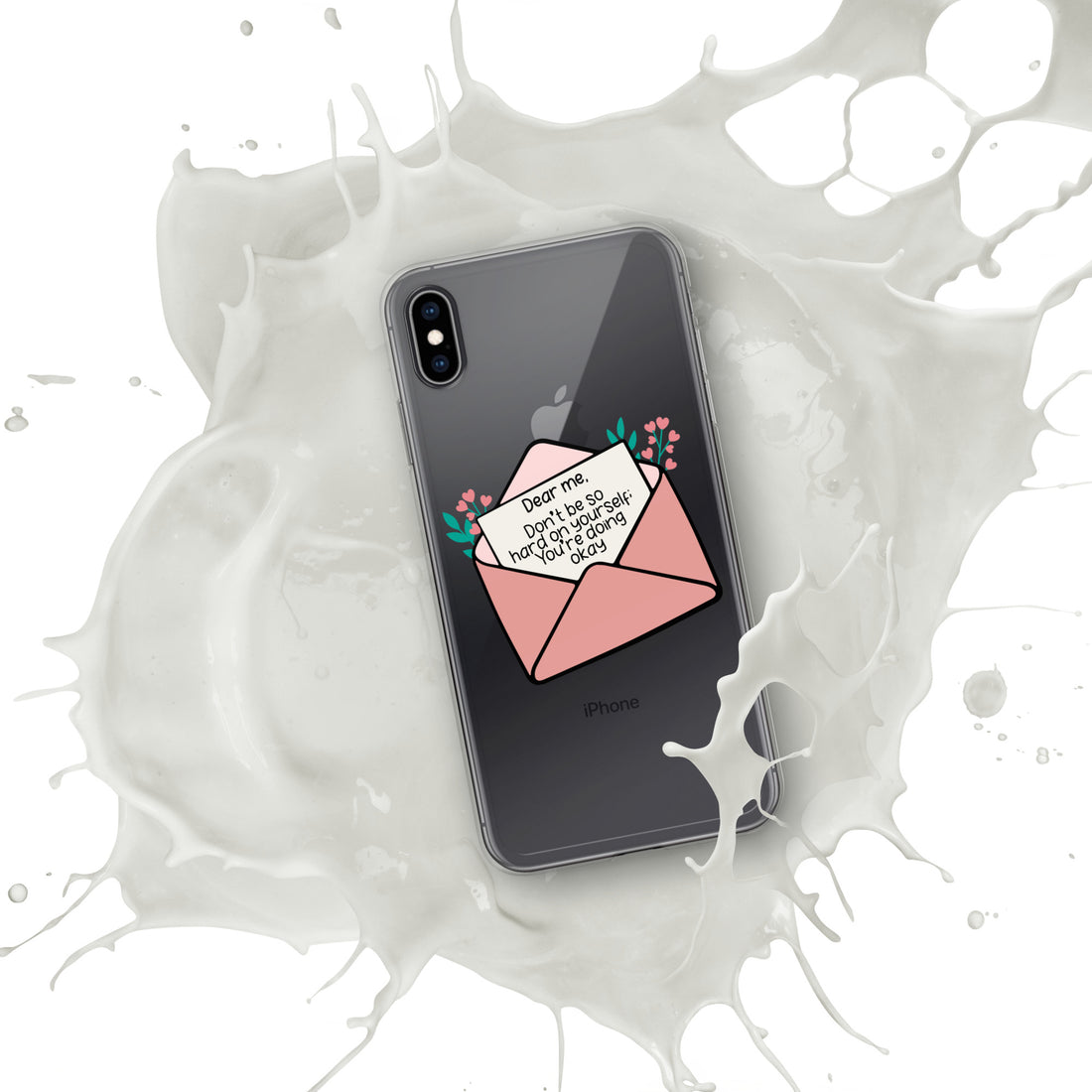 Dear Me iPhone Case by Self-Love Overflow