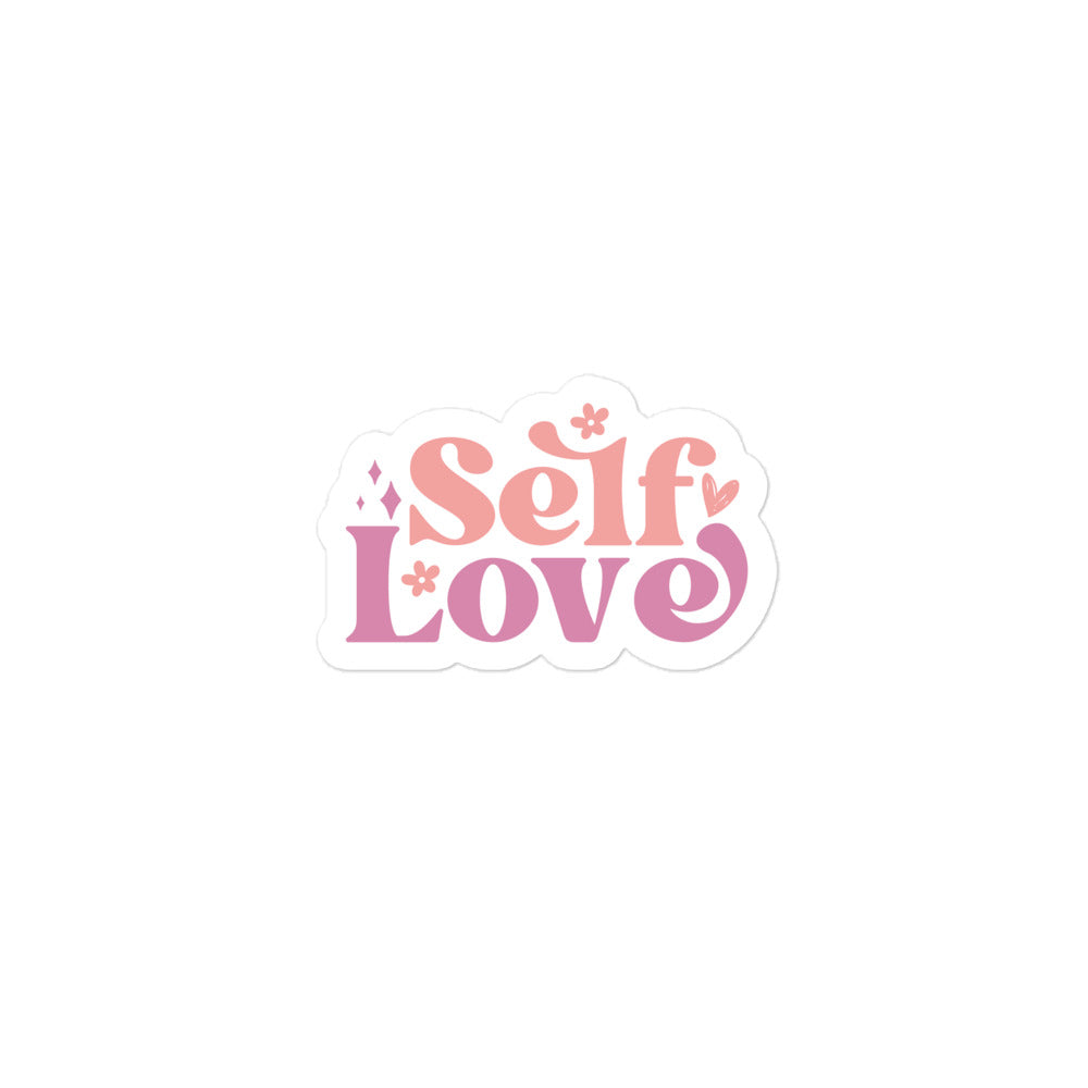 Self Love Sparkle Sticker