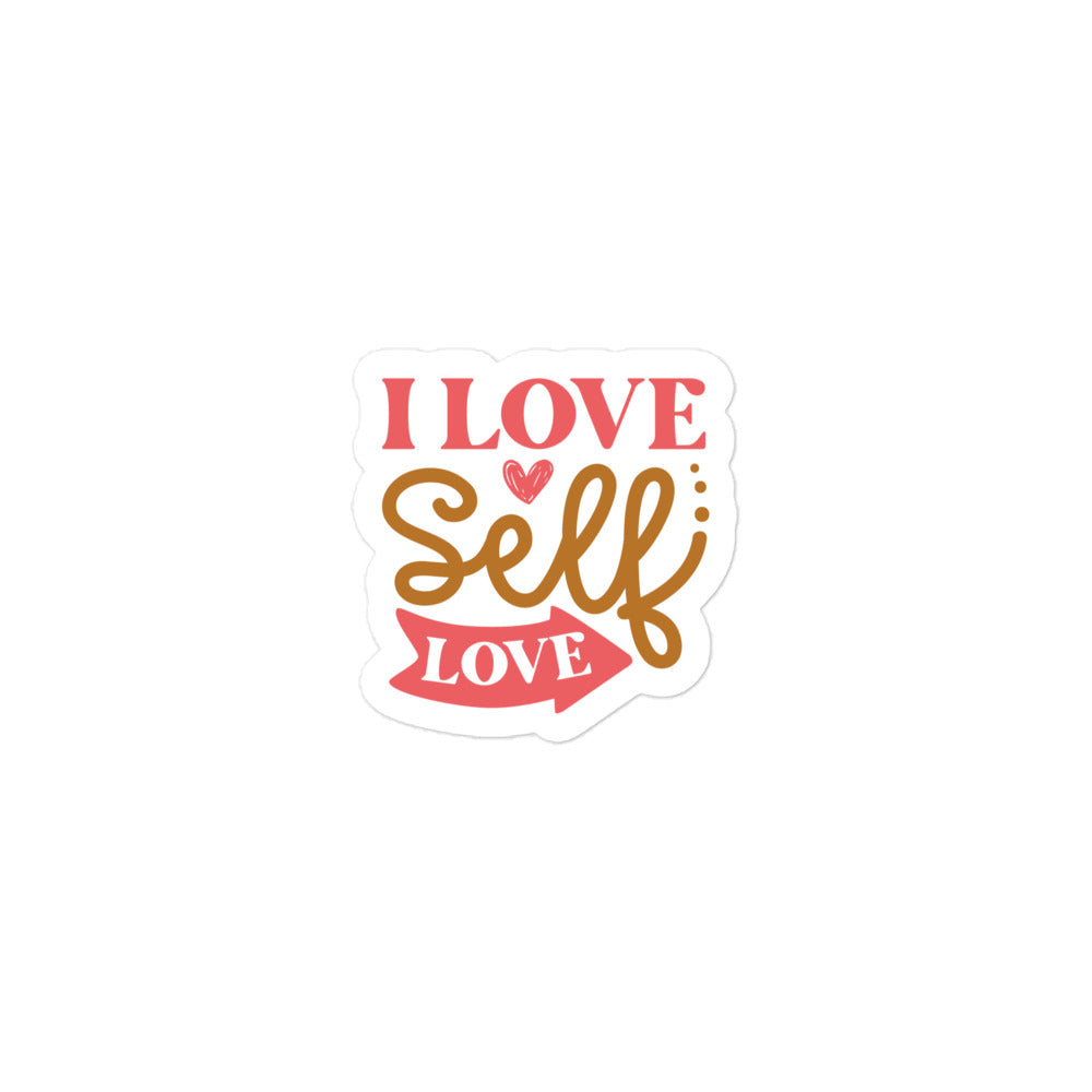 I Love Self Love Sticker