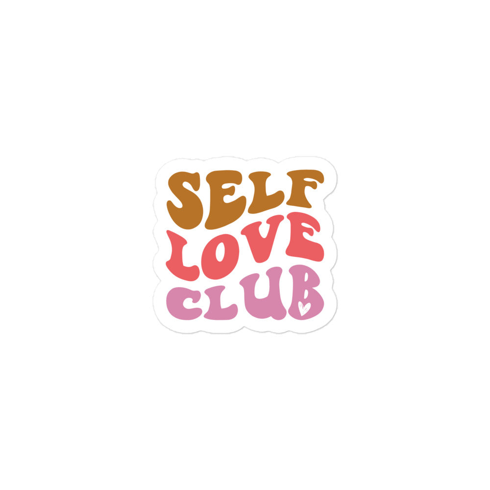 Self Love Club Sticker