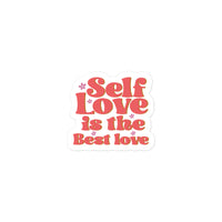 Self Love Is The Best Love Sticker