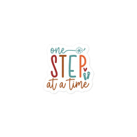 One Step At A Time Sticker