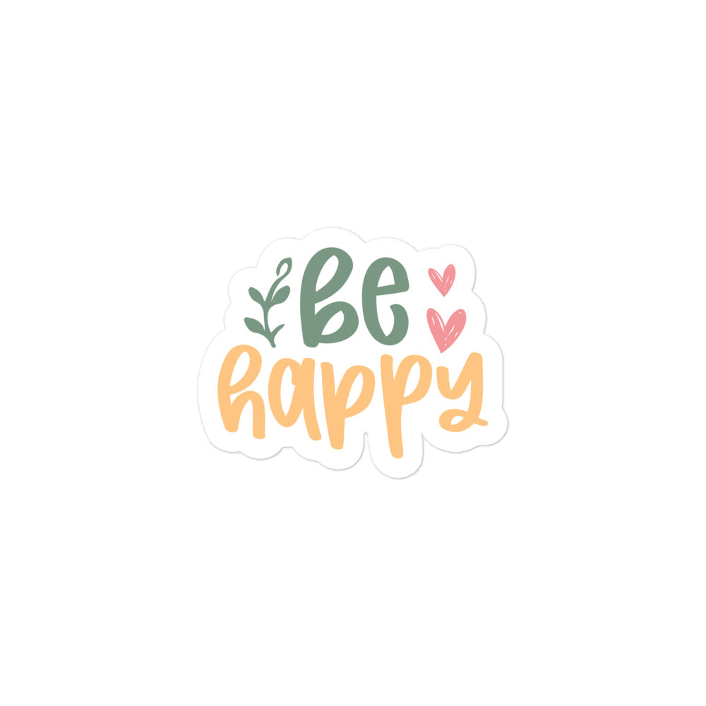 Be Happy Sticker