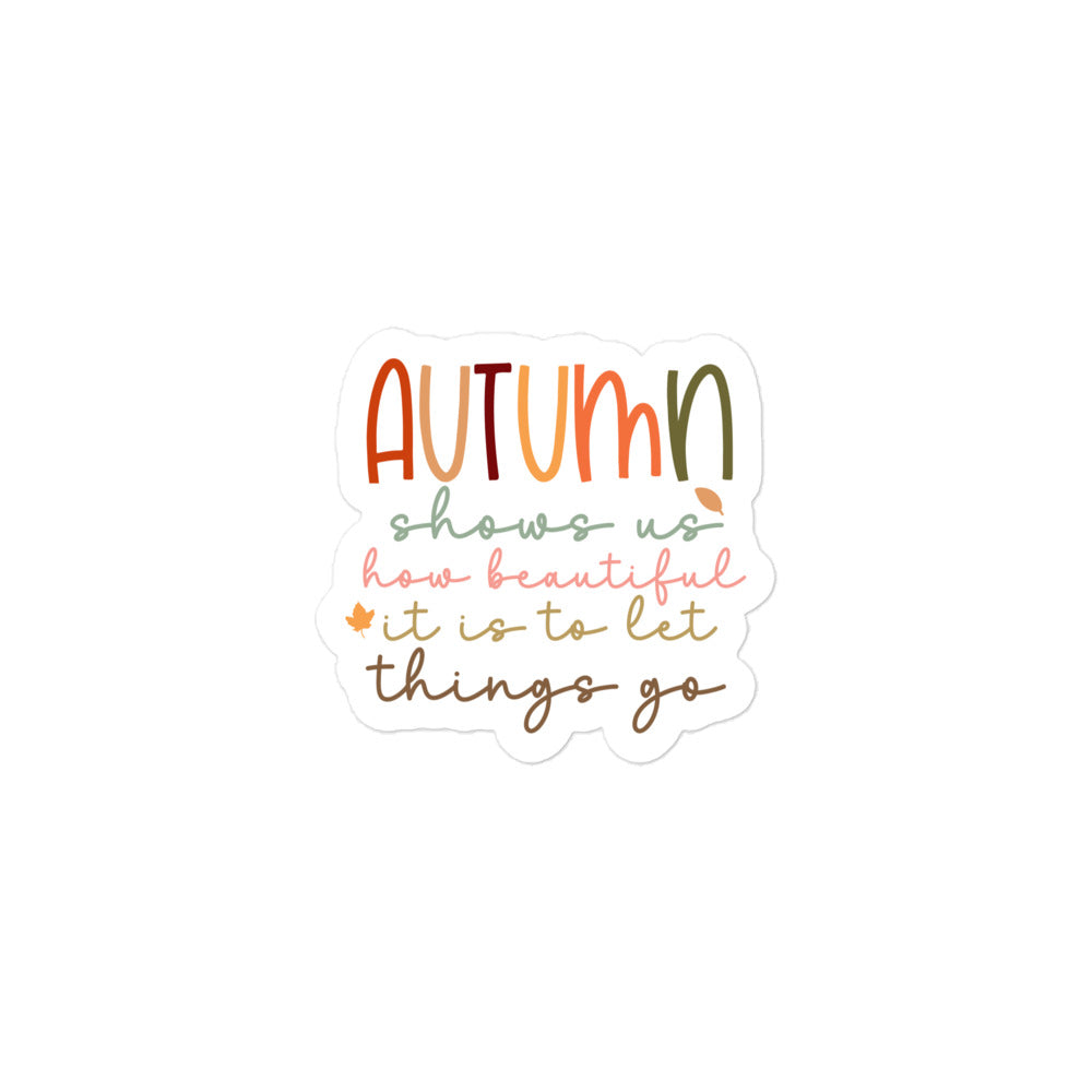 Autumn Sticker