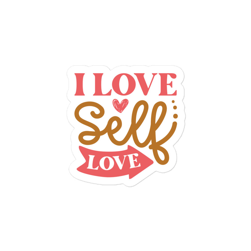 I Love Self Love Sticker