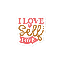 I Love Self Love Sticker