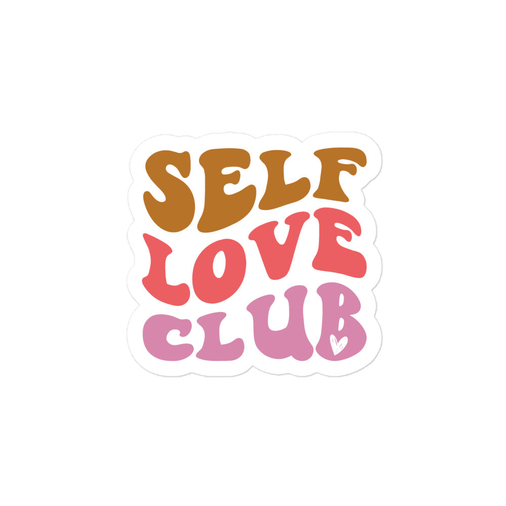 Self Love Club Sticker
