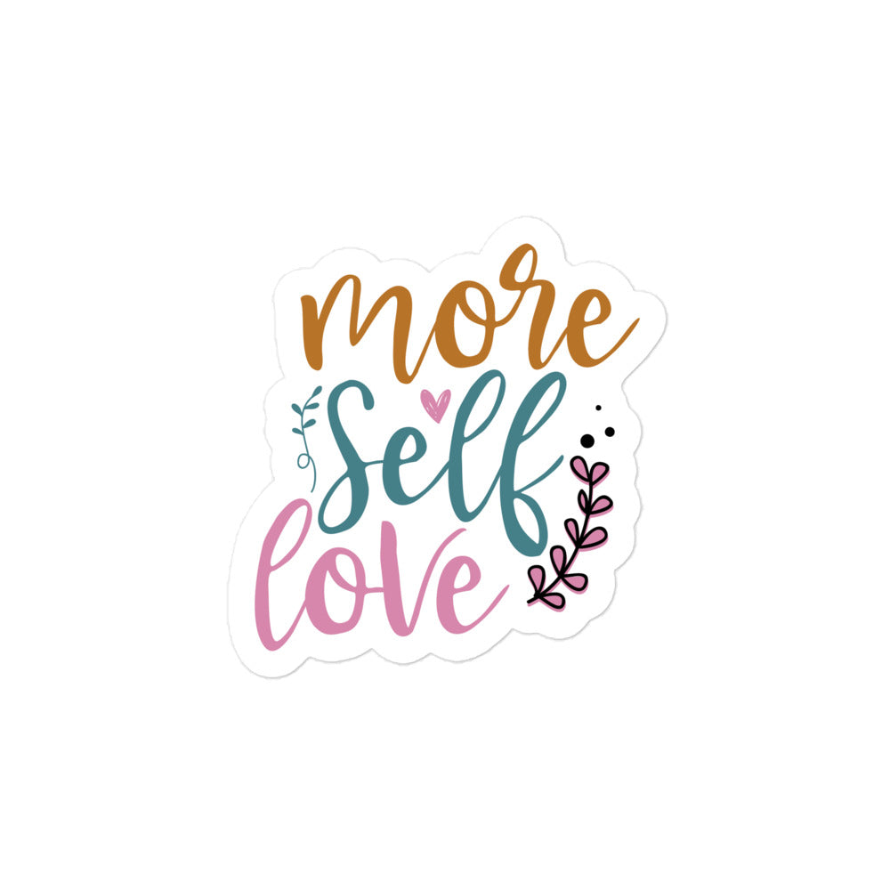 More Self Love Sticker