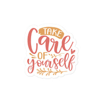 Take Care Of Yourself Sticker