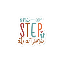 One Step At A Time Sticker