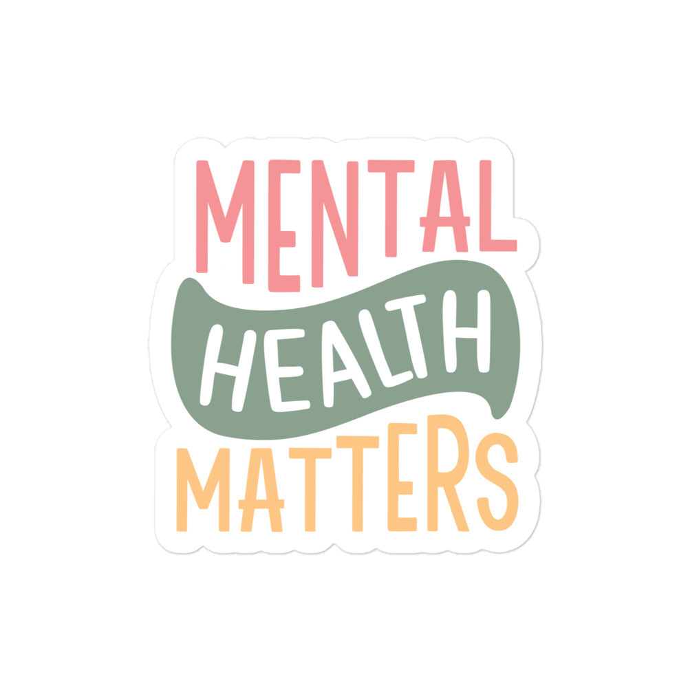 Mental Health Matter Sticker