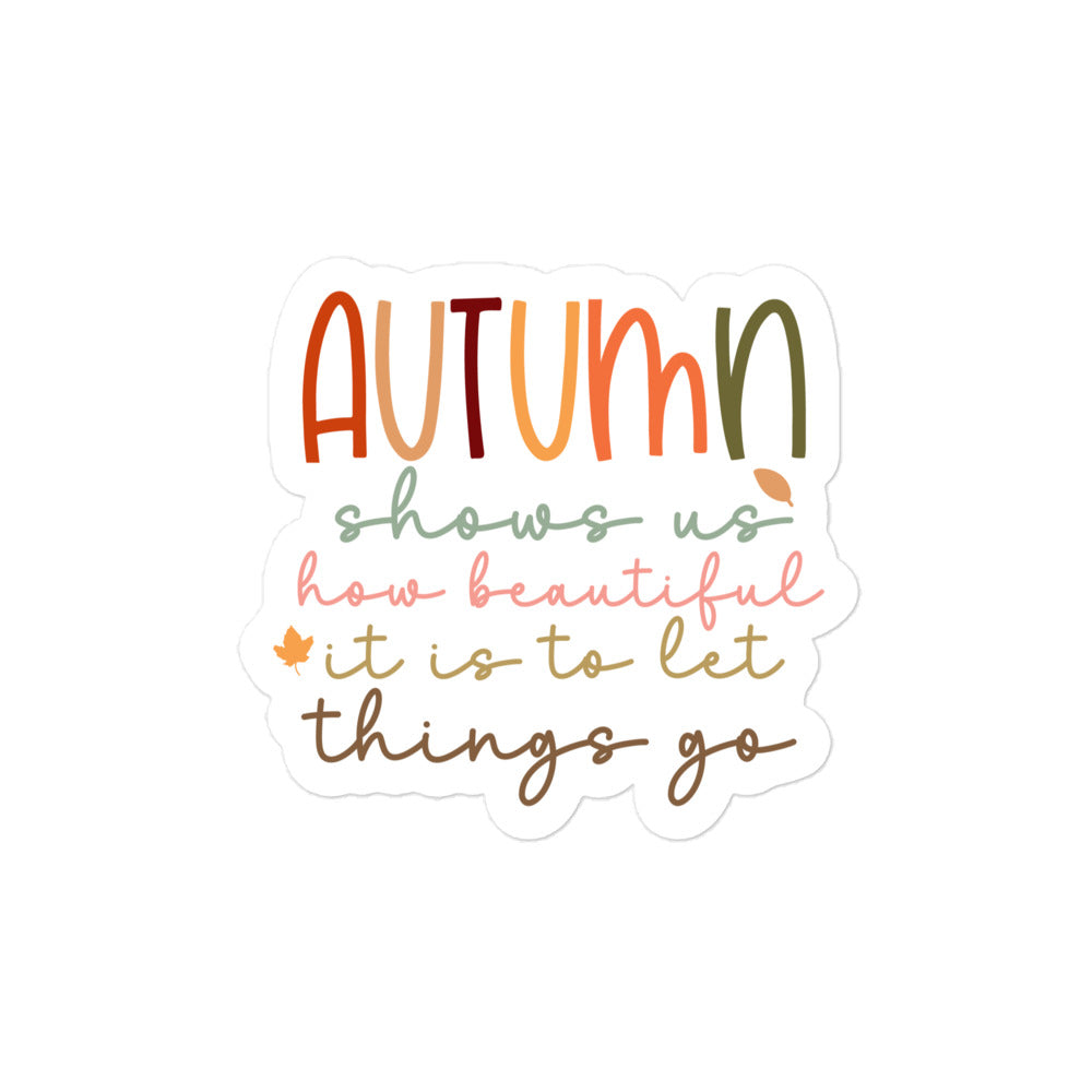 Autumn Sticker