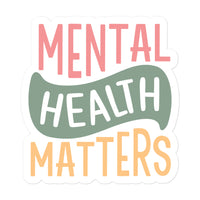 Mental Health Matter Sticker