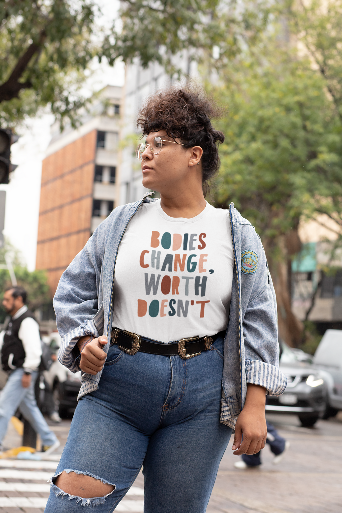 Body Positivity Graphic Tee by Self Love Overflow