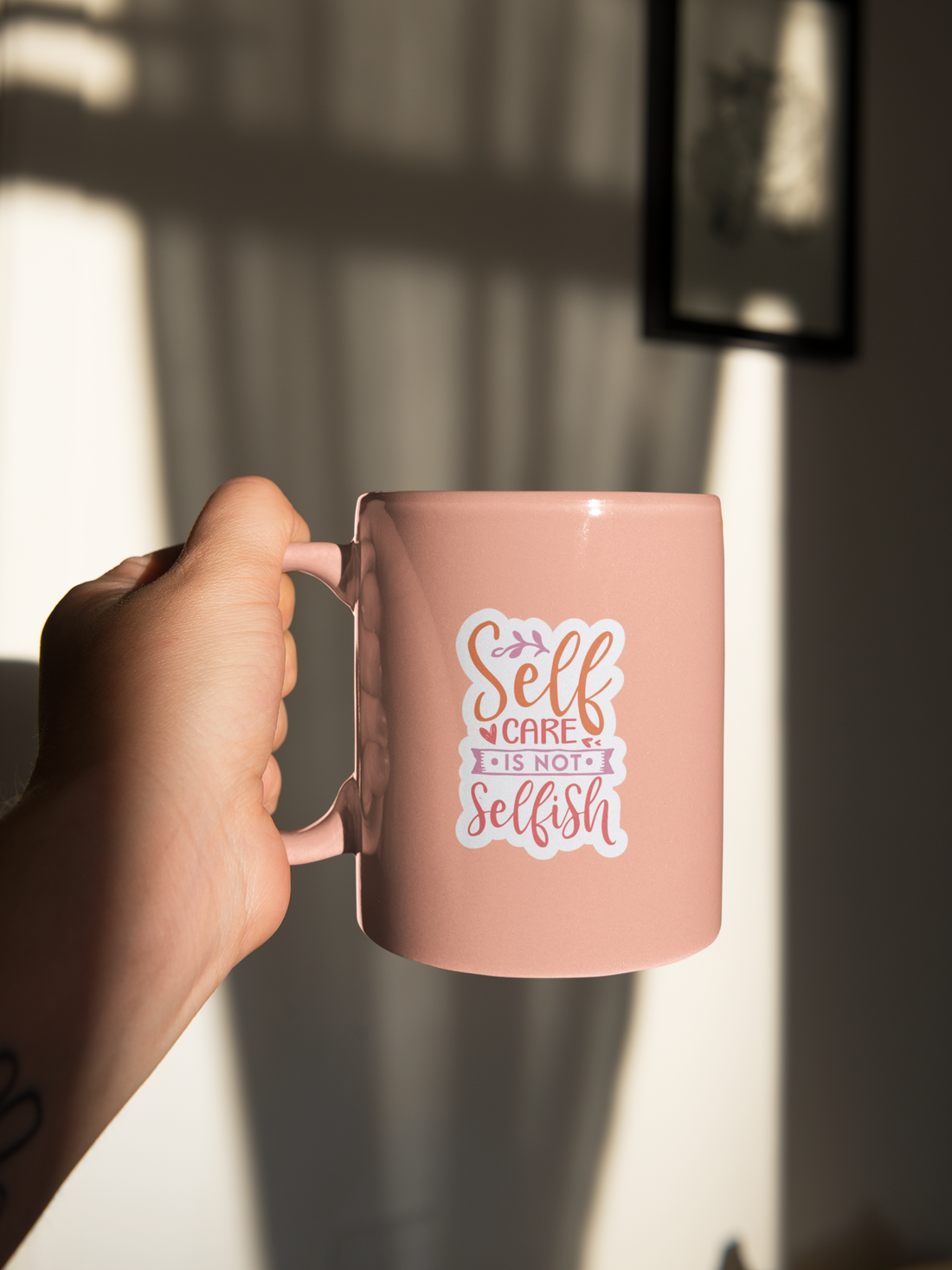 Self Care Is Not Selfish Sticker