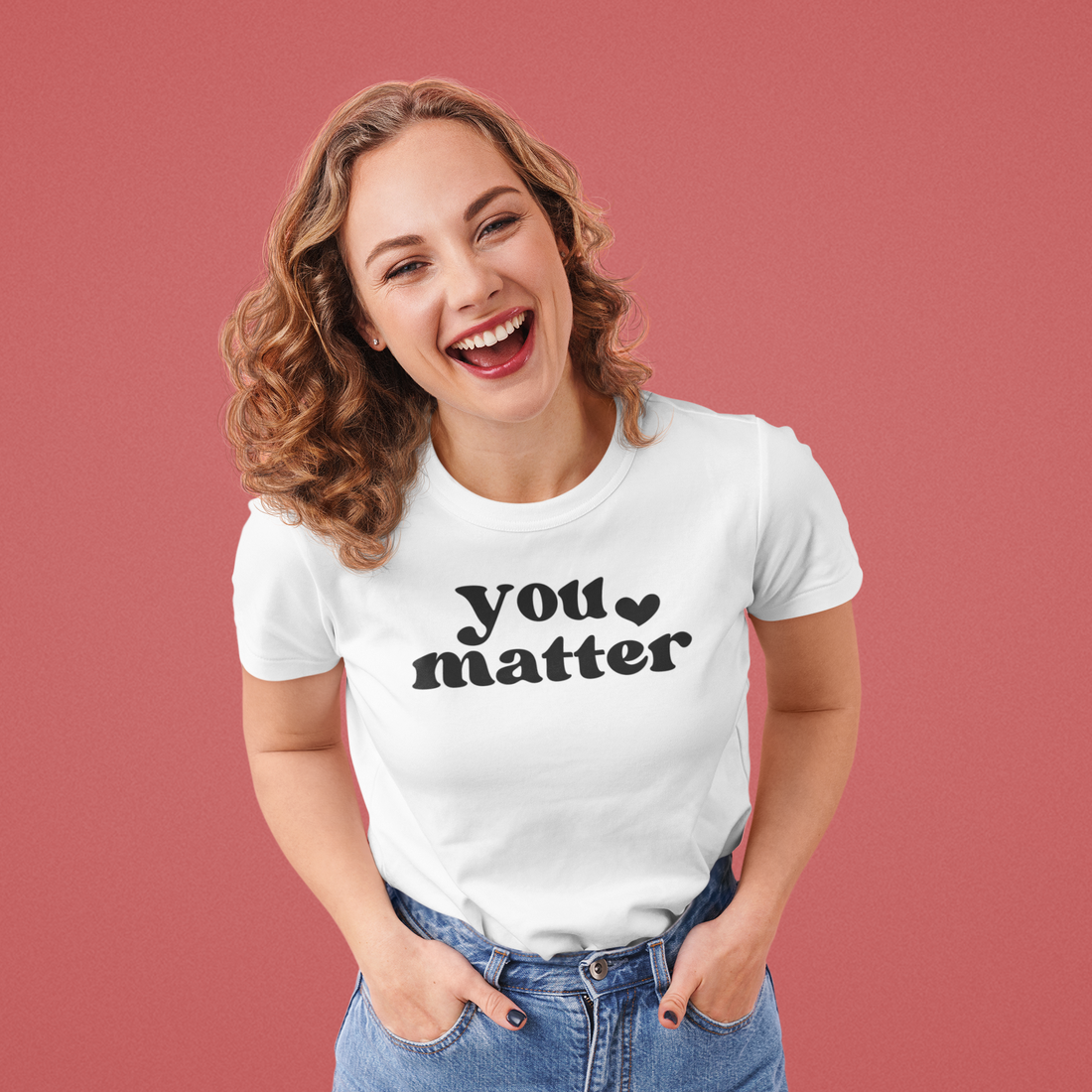 You Matter Graphic Tee by Self Love Overflow