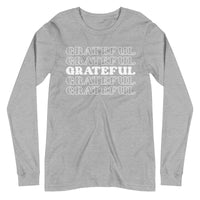 Grateful Overload Long Sleeve Tee by Self Love Overflow