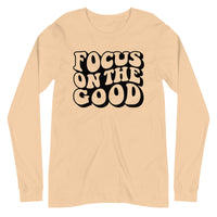 Focus On The Good Long Sleeve Tee by Self Love Overflow