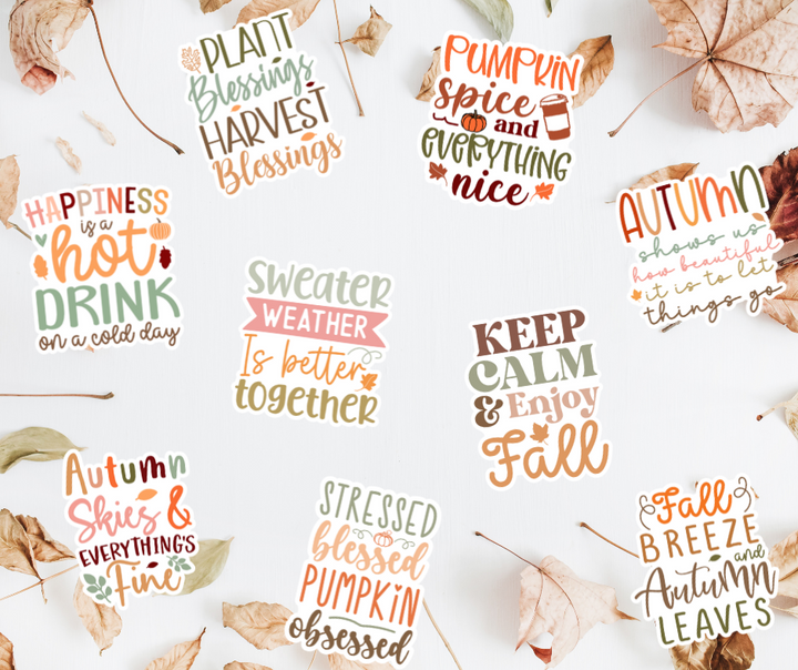 Fall Stickers