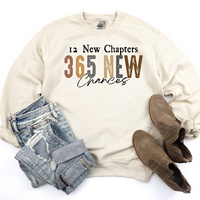 12 New Chapters 365 New Chances Sweatshirt by Self Love Overflow